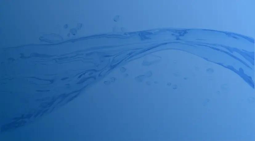 Flujo de agua en movimiento