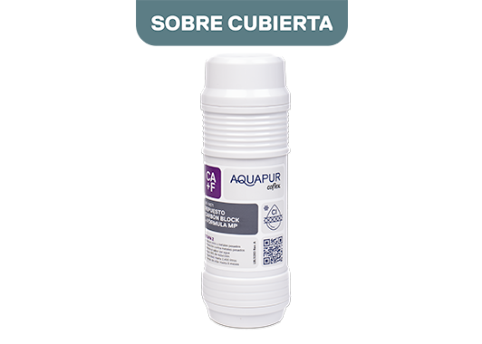 (WF-R671) Repuesto Carbón Block + Fórmula MP - Sobre Cubierta