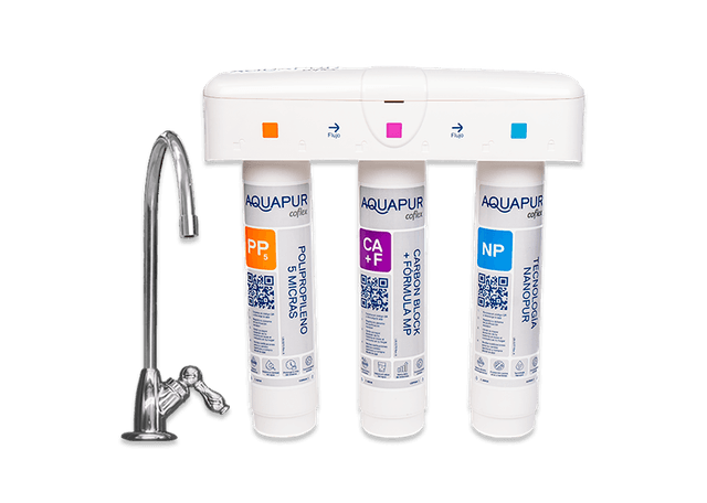 Purificador de Agua Avanzado Bajo Cubierta y Refrigerador